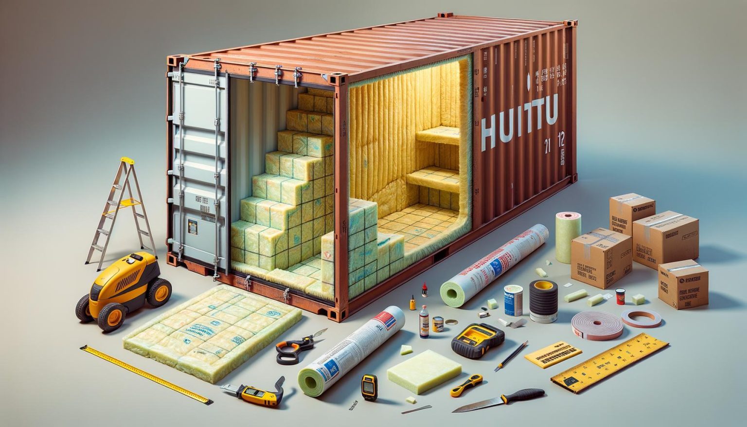 Container Isolasi Zeecontainer Zelf Isoleren: Doe-het-zelf Tips Voor Effectieve Isolatie ...